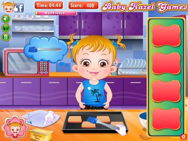 BABY HAZEL COOKING TIME online παιχνίδι | Παιχνίδια POMU